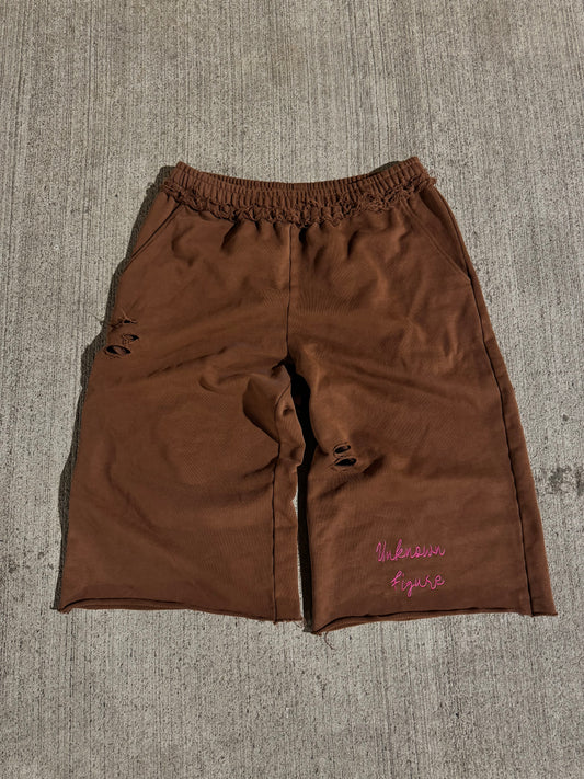 Chocolate Strawberry 3/4 Shorts
