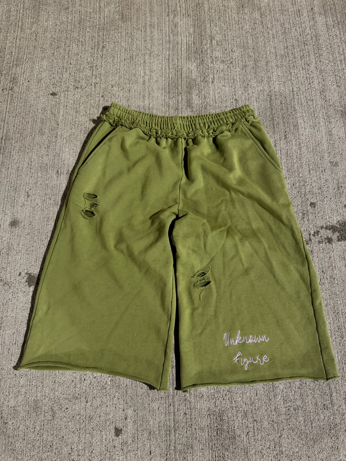 Matcha Berry 3/4 Shorts