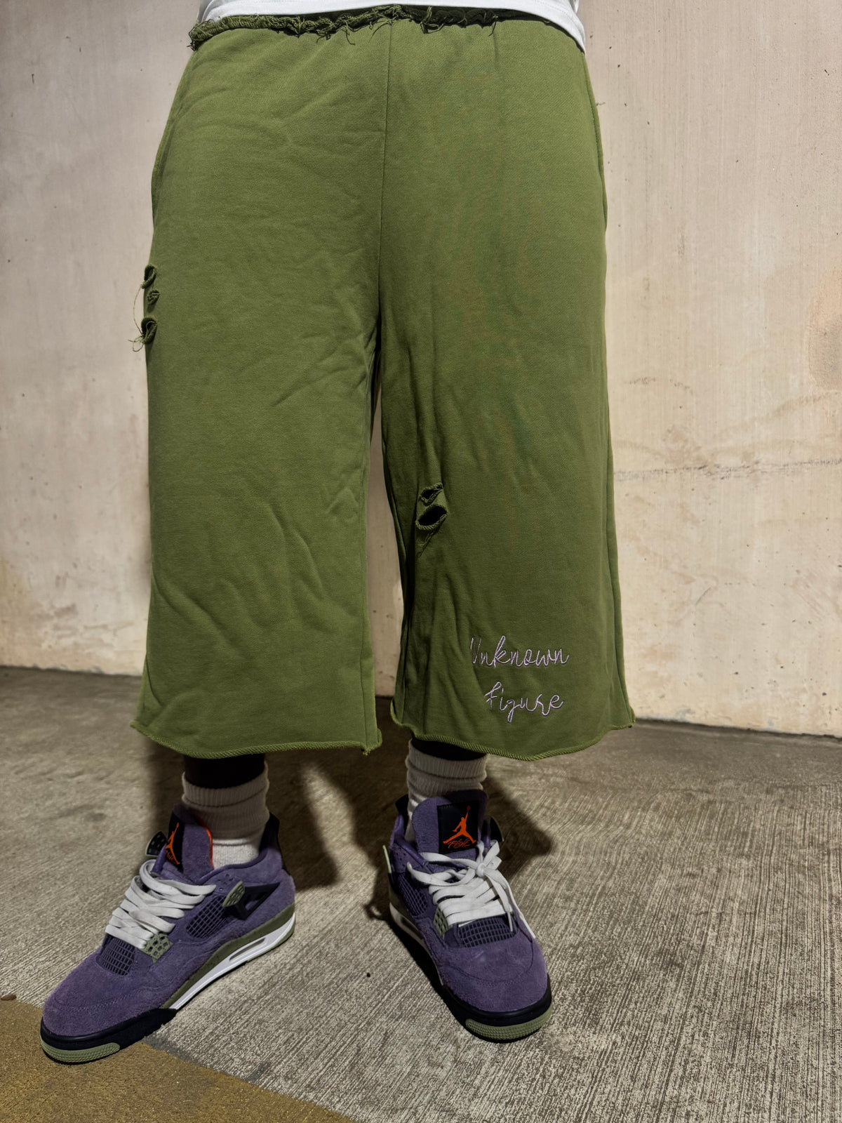 Matcha Berry 3/4 Shorts