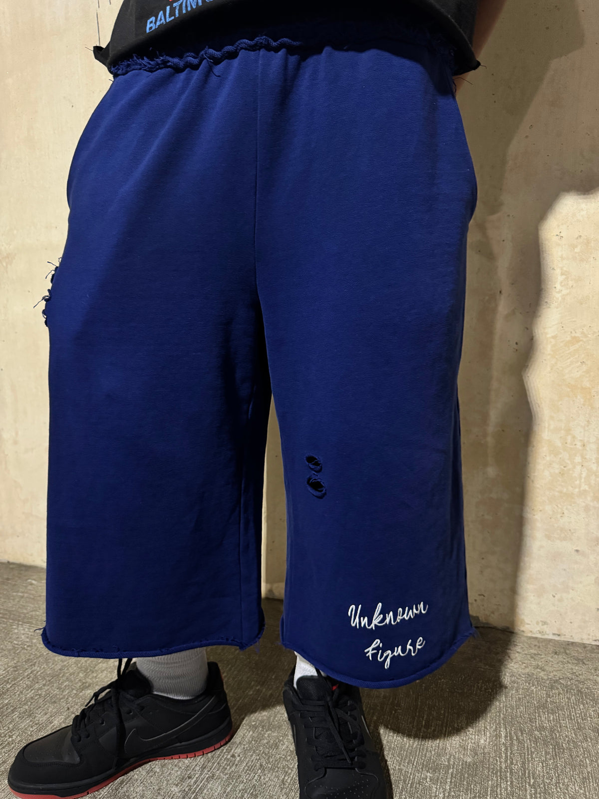 Blueberry Cream 3/4 Shorts